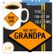 Best Grandpa Coaster - Grandpa Gifts - Santa Shop Gifts