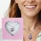 Cherished Purple Heart Necklace - Gifts For Women - Santa Shop Gifts