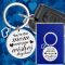 Mom Silver Keychain - Mom Gifts - Santa Shop Gifts