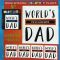 Dad Message Plaque - Dad Gifts - Santa Shop Gifts