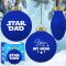 Star Dad Ornament - Dad Gifts - Santa Shop Gifts